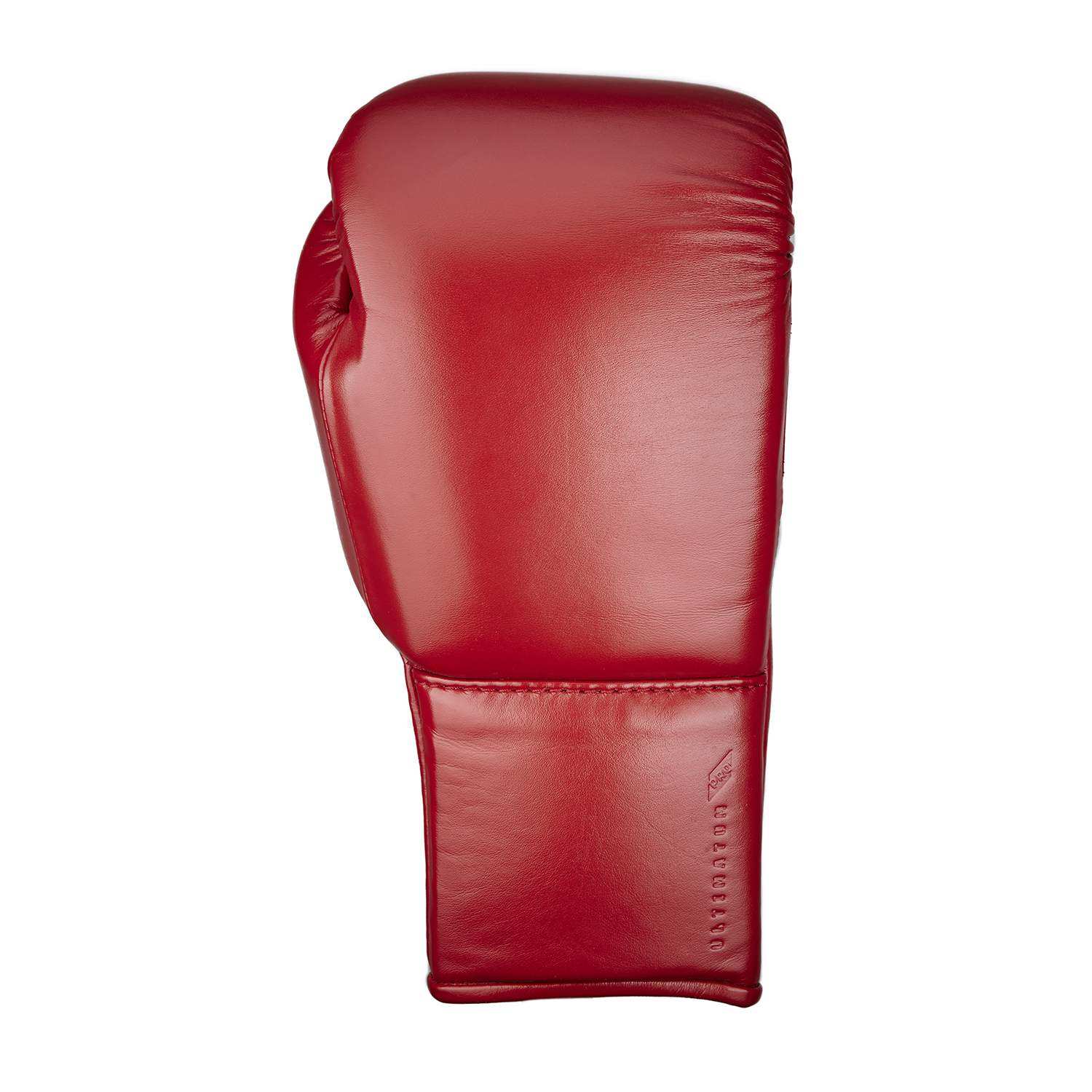фото Универсальные тренировочные перчатки на шнуровке ultimatum boxing pro lace-up red 16 oz
