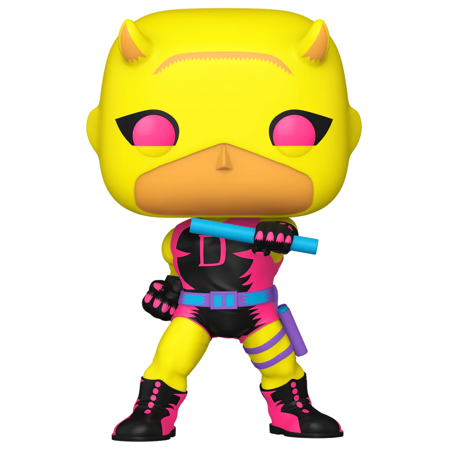 

Фигурка Funko POP! Bobble Marvel Daredevil First Appearance Yellow/Red (BLKLT) (Exc)