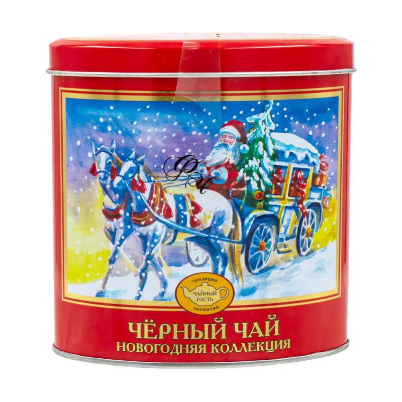 

Чай черный Новогодний листовой 100 г в ассортименте