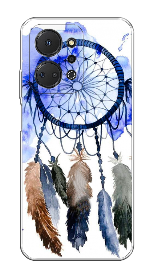 

Чехол на Honor X7A Plus "Ловец снов 1", Коричневый;синий, 6121850-1