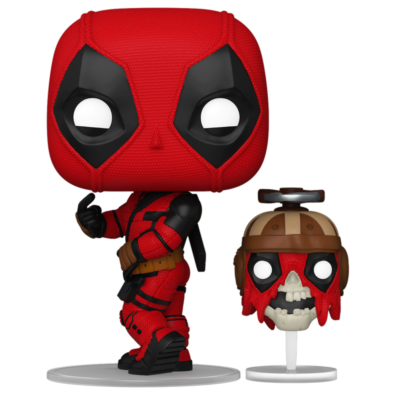 

Фигурка Funko POP! Bobble Marvel Deadpool 3 Deadpool with Headpool (1400) 79768