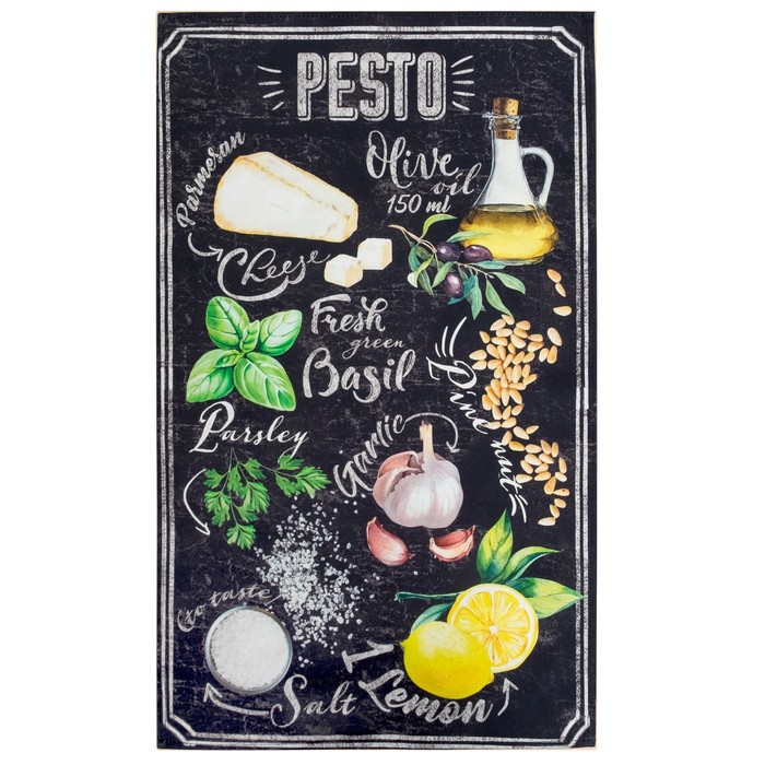 фото Полотенце "этель" pesto 40х70 см, 100% хл, саржа 190 гр/м2