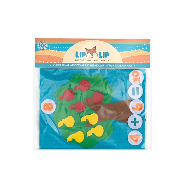 

liplip Игра-конструктор Волшебное дерево, с игровым полем, 41 деталь