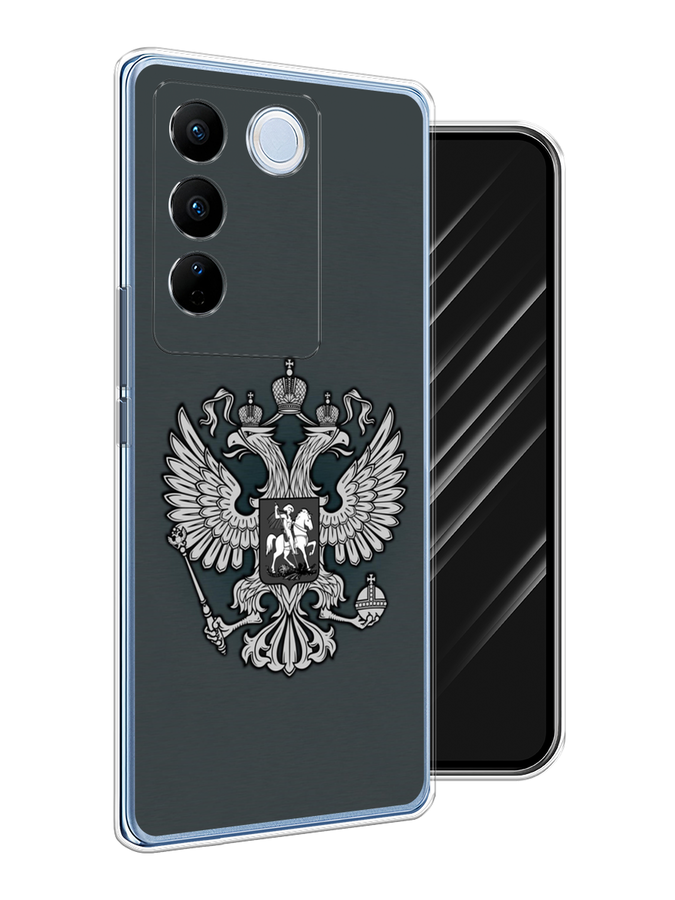 

Чехол Awog на Vivo V27/V27 Pro "Герб России серый", 268450-5