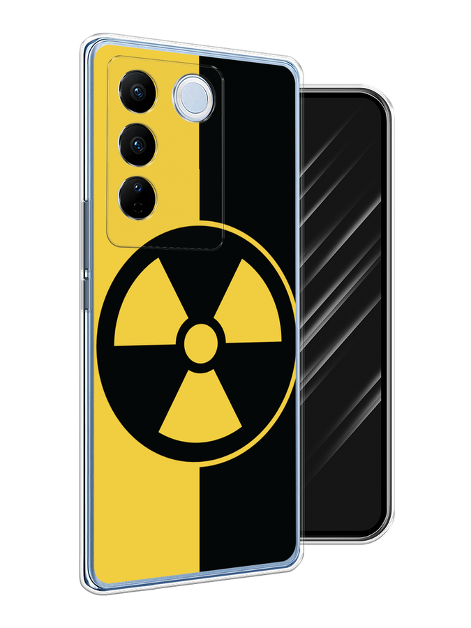 

Чехол Awog на Vivo V27/V27 Pro "Эмблема черно-желтая", Желтый;черный, 268450-9