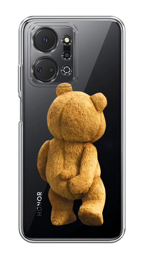 

Чехол на Honor X7A Plus "Медвежья спина", Коричневый;прозрачный, 6121850-1