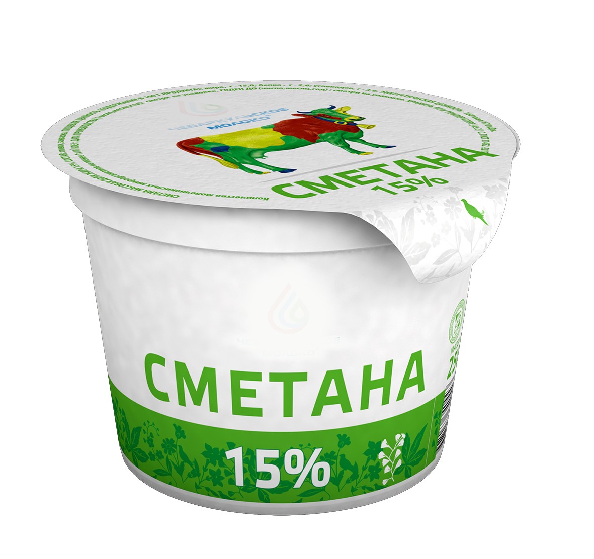 

Сметана Юргинский ГМЗ 15% БЗМЖ 200 г