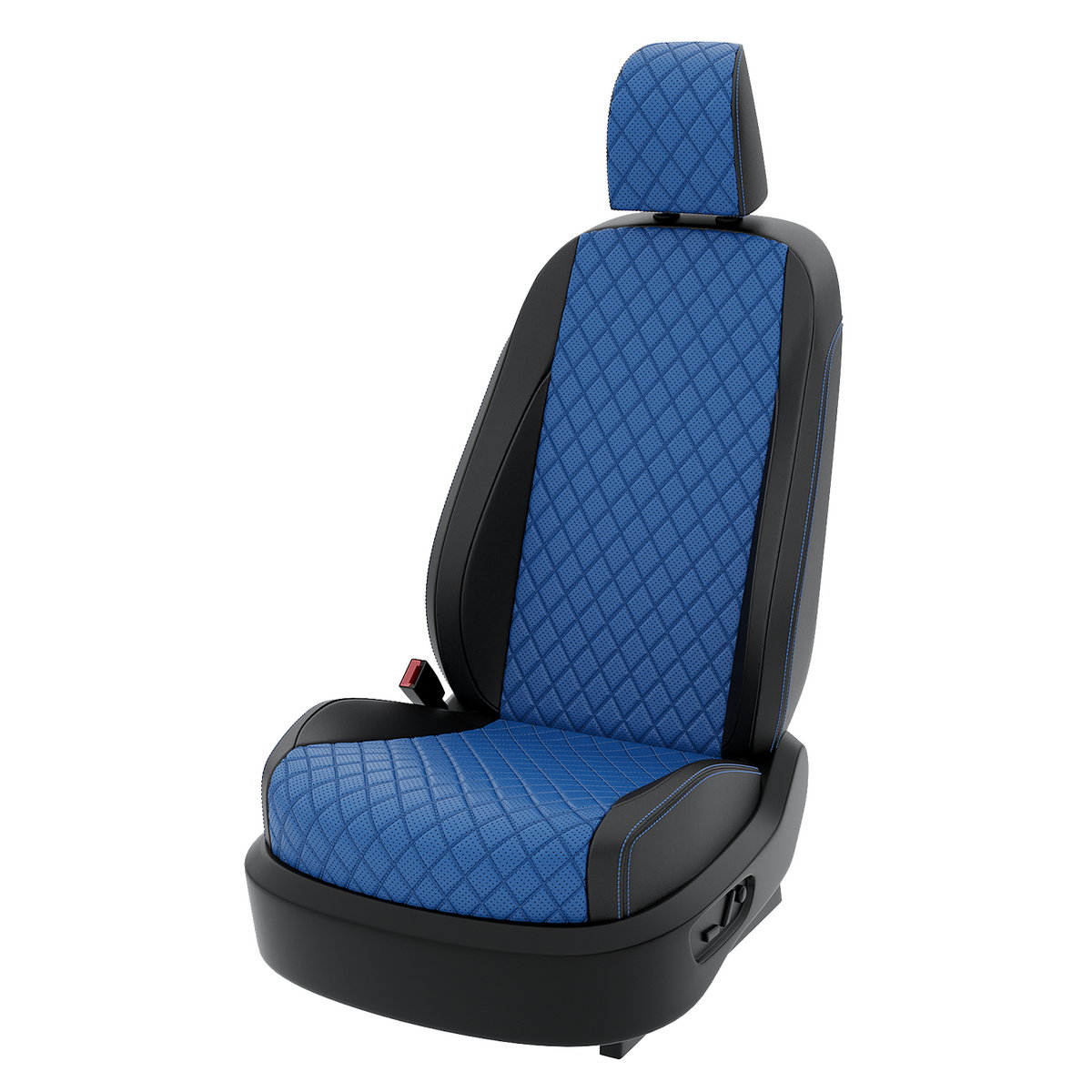 

Чехлы на сиденья Центр Авточехлов для Ford Focus 2 CNTRA1117F-С2-619 Экокожа ромб, Синий;черный, CNTRA1117