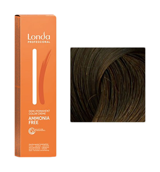 Краска для волос Londa Professional Ammonia Free 5/4 Светлый шатен медный 60 мл