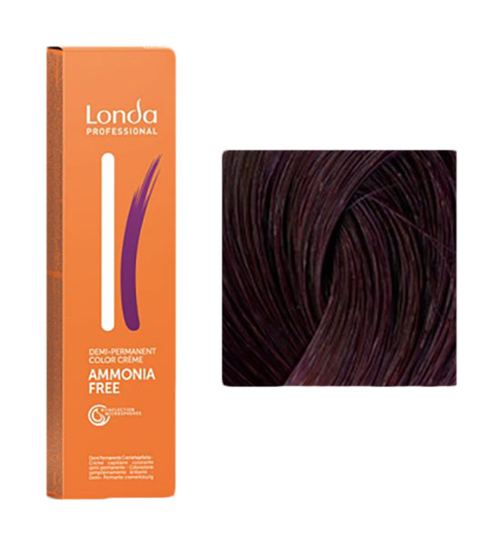 Интенсивное тонирование Londa Professional, Ammonia Free 5/66 londa professional ammonia free интенсивное тонирование для волос 9 96 призматический пудрово розовый 60 мл