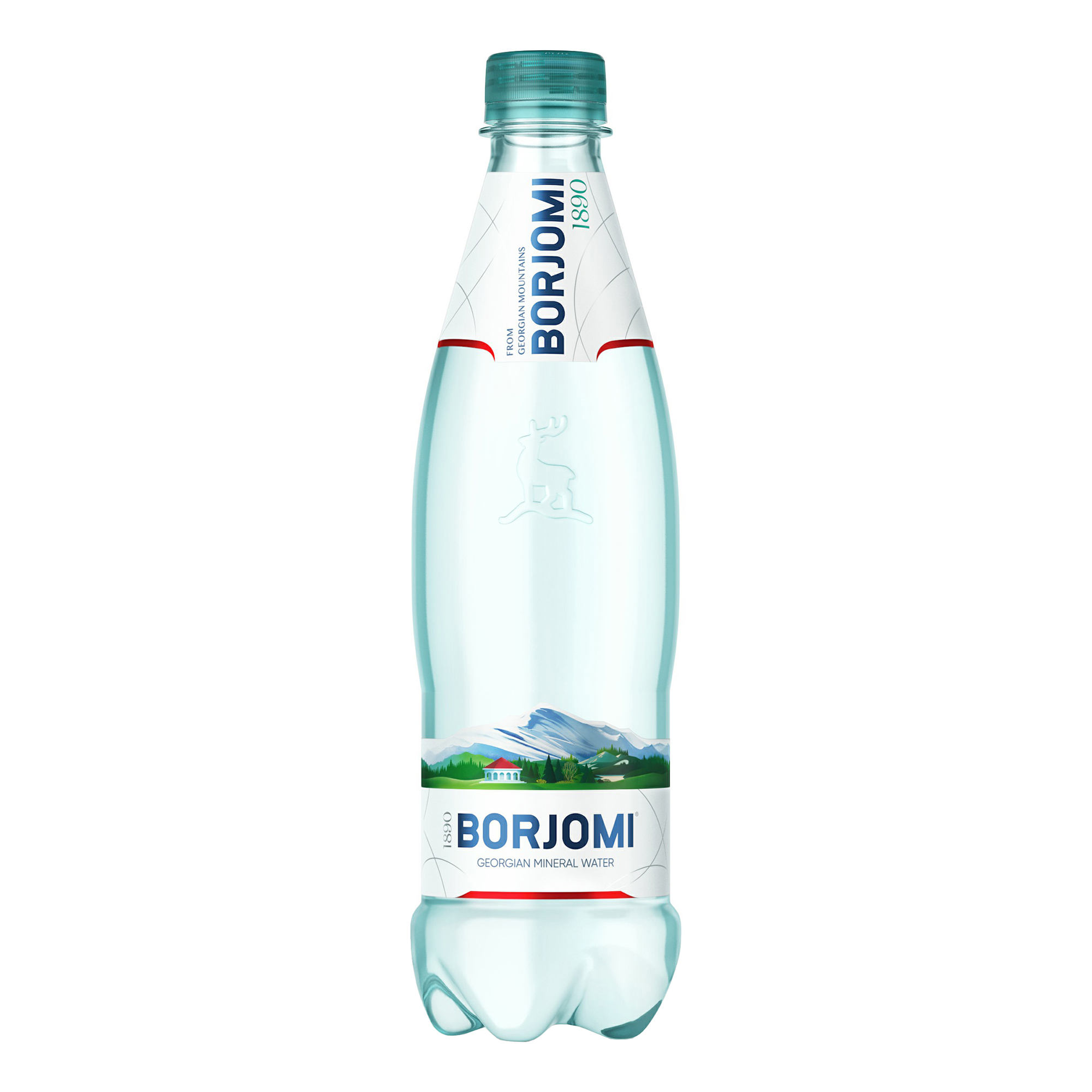 Вода минеральная природная Borjomi газированная 0,5 л