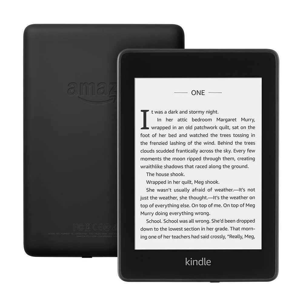 Электронная книга Amazon Kindle Paperwhite 2018 32Gb Black Add-Suported