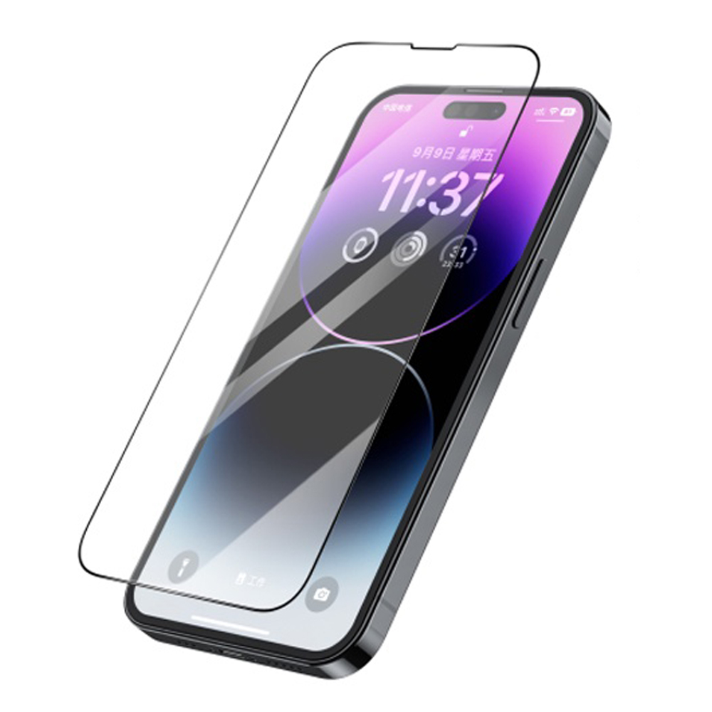 фото Защитное стекло recci hd glass rsp-a17hd для apple iphone 14 pro - прозрачное
