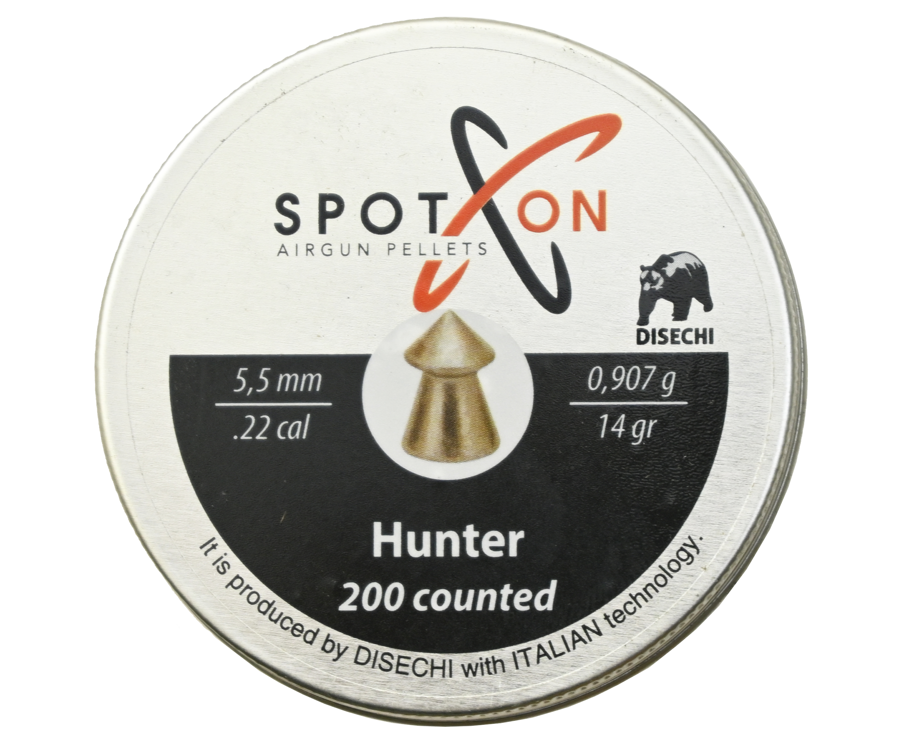 Пули пневматические Spoton Disechi Hunter 5.5 мм 0.907 грамма 200 шт