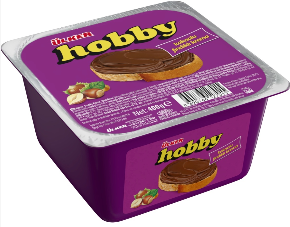 

Ulker Паста шоколадно-ореховая Hobby, 350 г