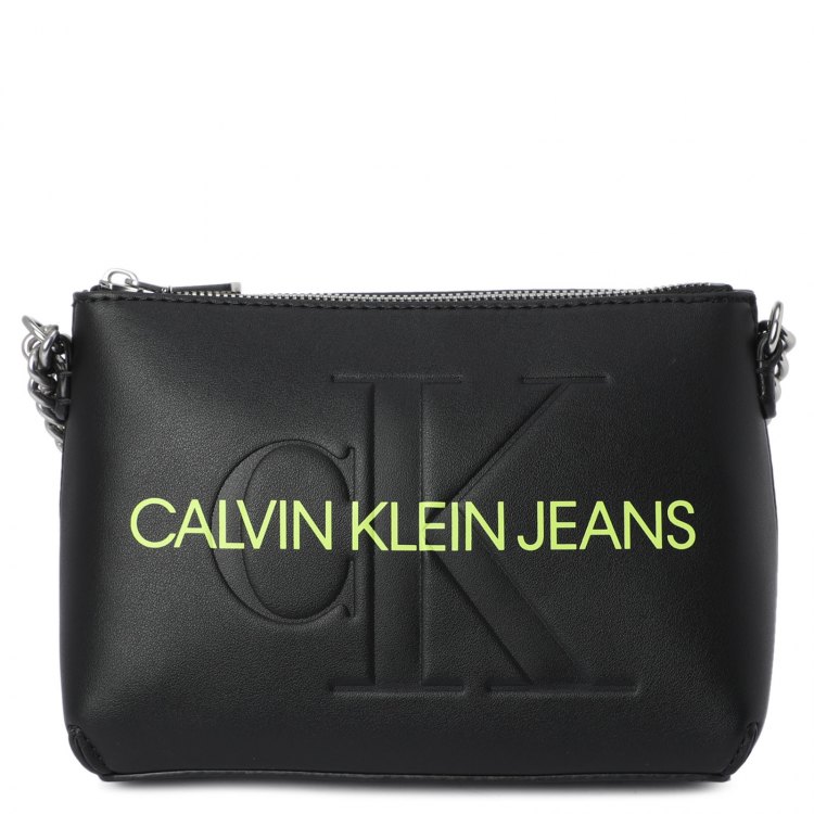 фото Сумка кросс-боди женская calvin klein jeans k60k608688 черная