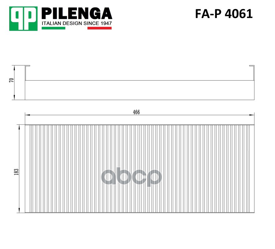 

Фильтр Салонный Man PILENGA FA-P 4061
