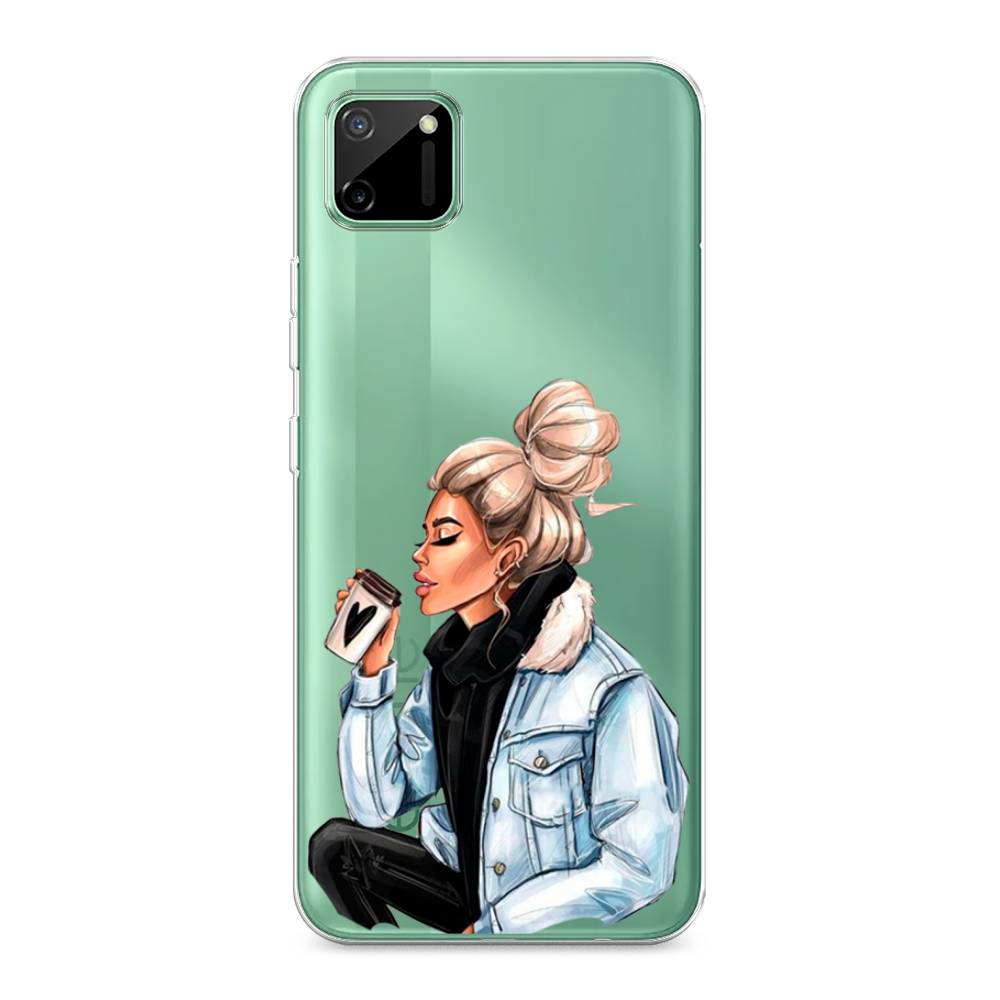 

Чехол Awog на Realme C11 "Cute girl", Разноцветный, 253850-7