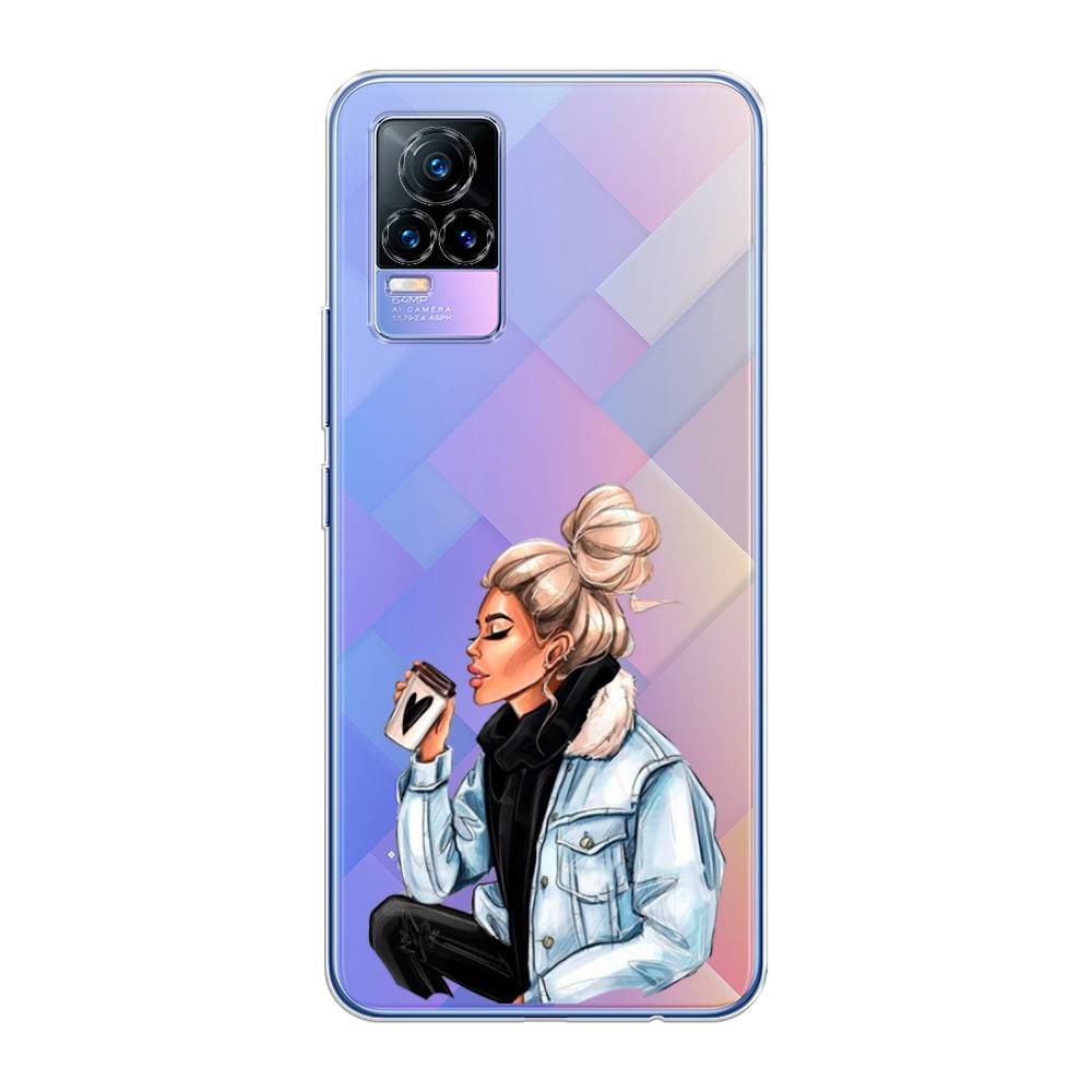 

Чехол Awog на Vivo V21e "Cute girl", Разноцветный, 264550-7