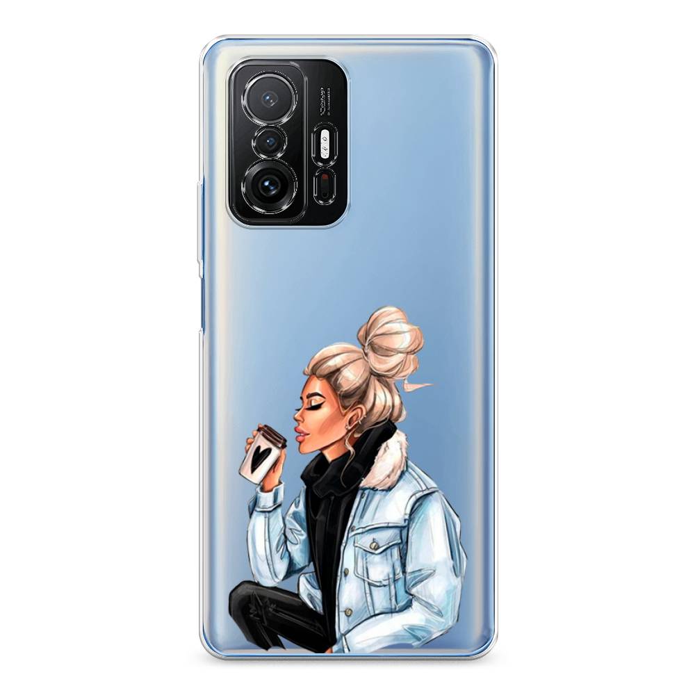 

Чехол Awog на Xiaomi Mi 11T "Cute girl", Разноцветный, 311250-7