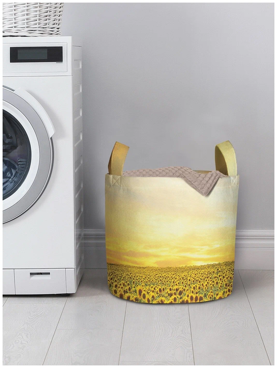 

gaba_9866_S Корзина для хранения вещей 35x35 см, Желтый