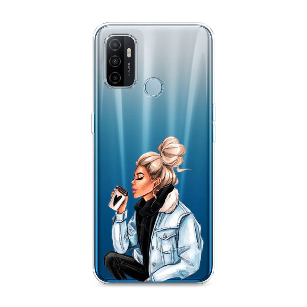 

Чехол Awog на Oppo A53 "Cute girl", Разноцветный, 254350-7