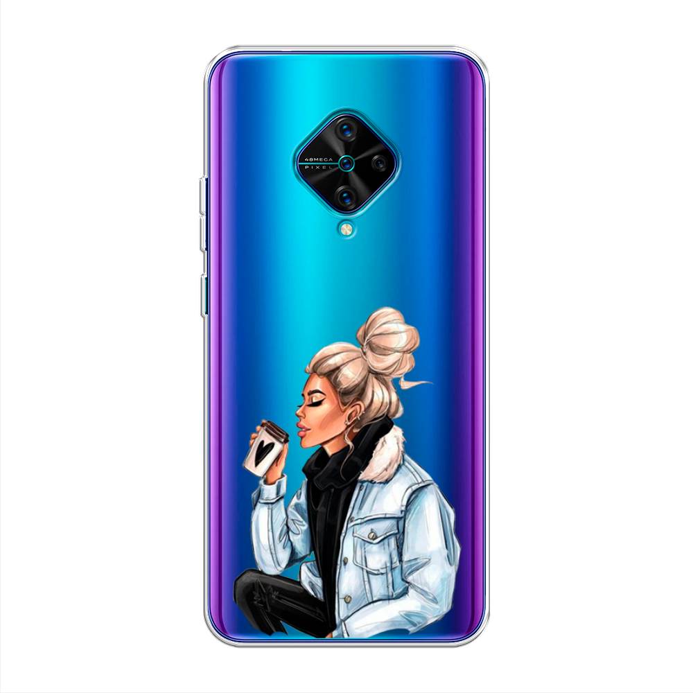 

Чехол Awog на Vivo V17 "Cute girl", Разноцветный, 261550-7