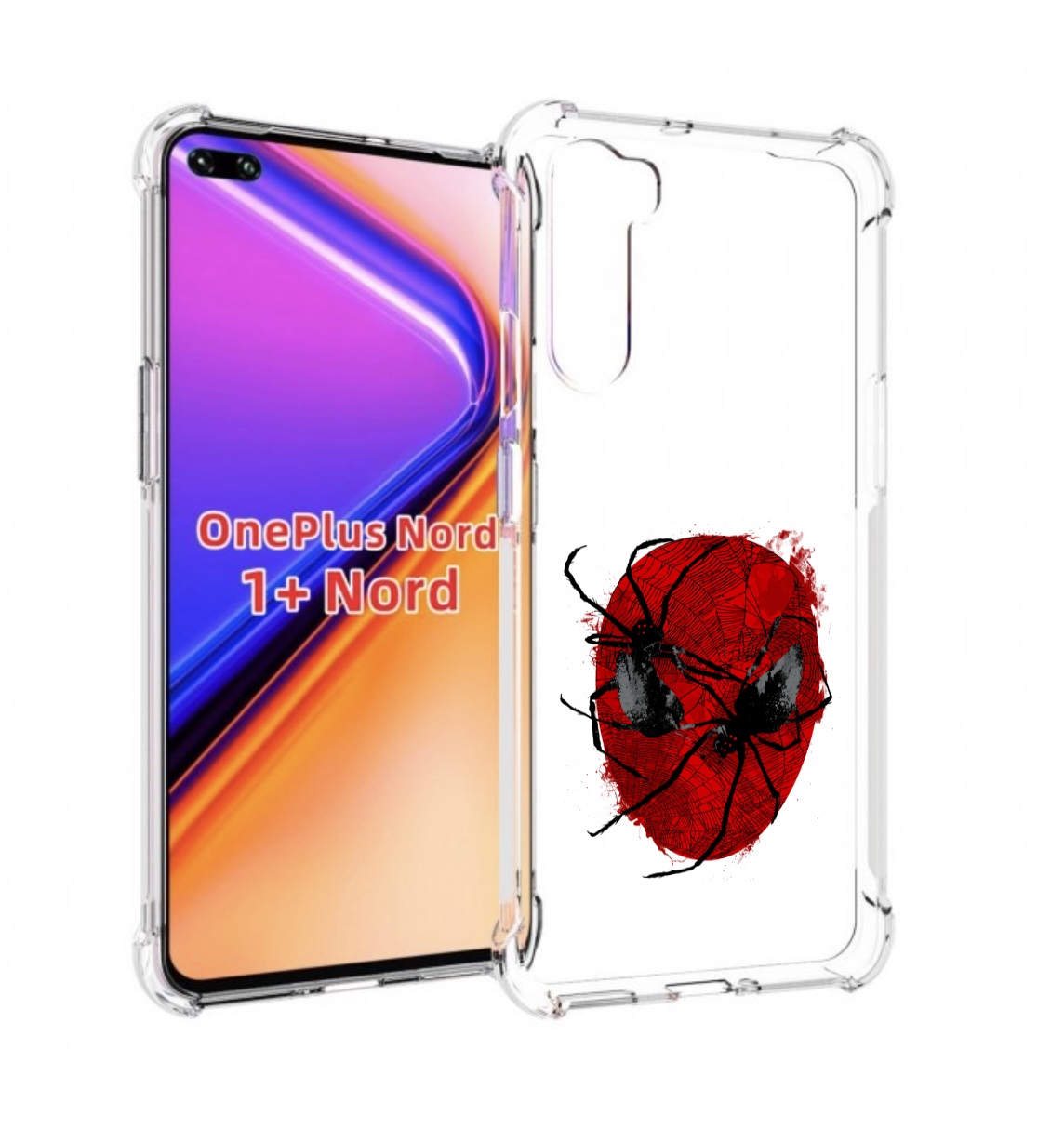 

Чехол MyPads человек паук для OnePlus Nord / 1+ Nord (1ая версия), Прозрачный, Tocco