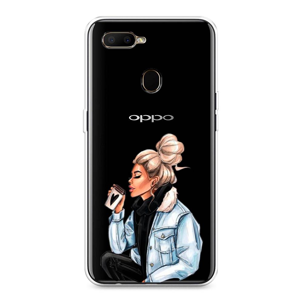 

Чехол Awog на Oppo A5s "Cute girl", Разноцветный, 252350-7