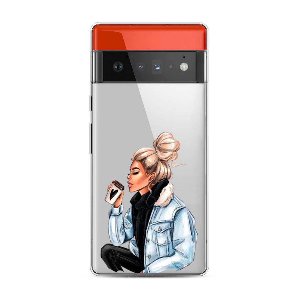 

Чехол Awog на Google Pixel 6 Pro "Cute girl", Разноцветный, 270950-7