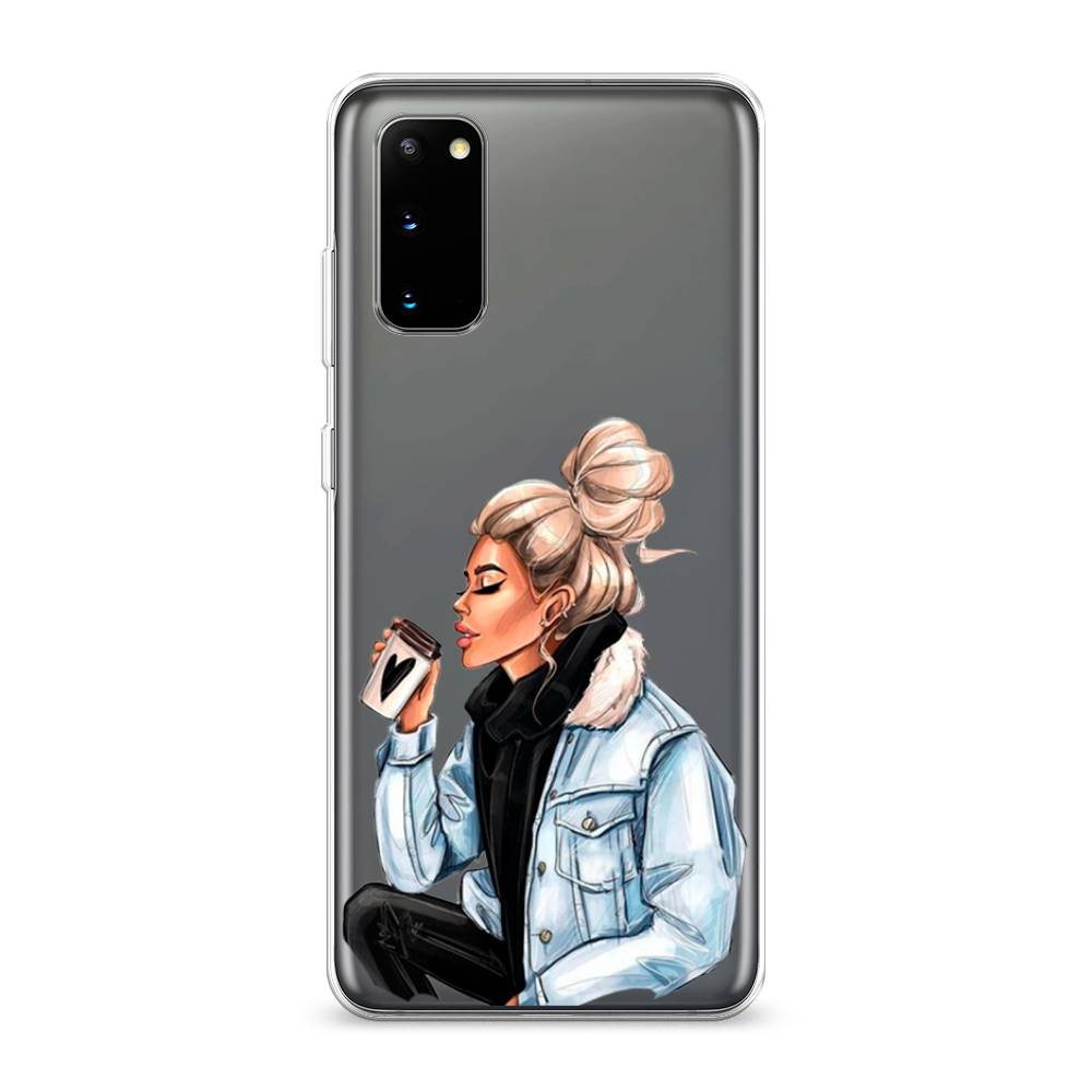 

Чехол Awog на Samsung Galaxy S20 "Cute girl", Разноцветный, 29250-7