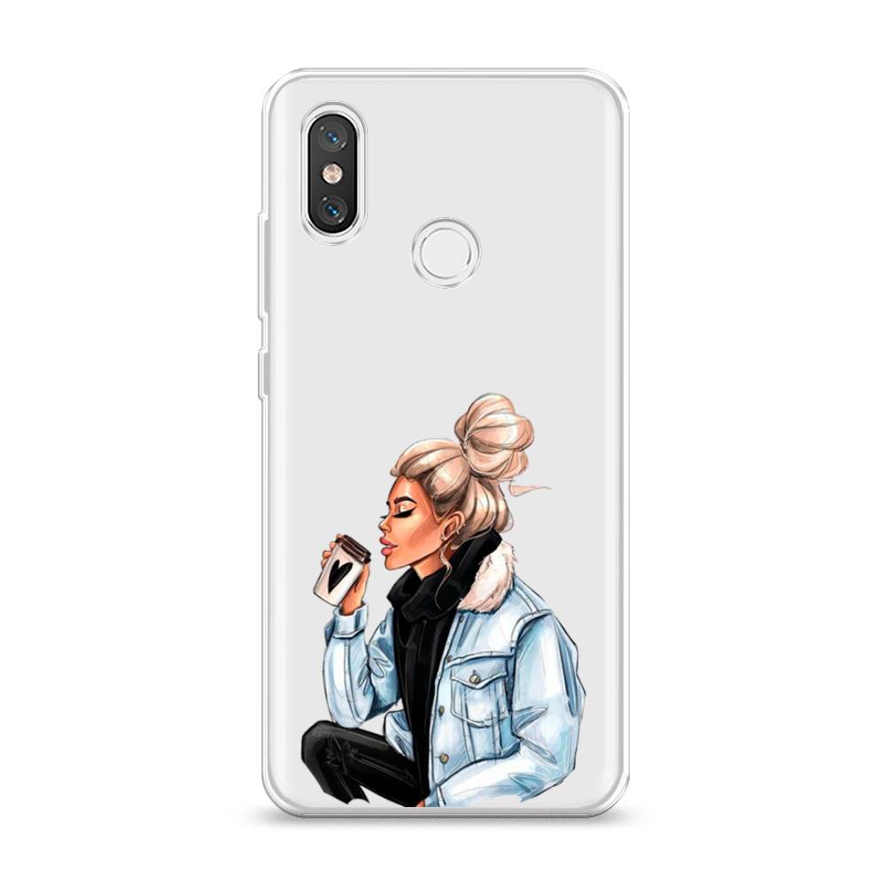 Чехол Awog  на Xiaomi Mi 8 Cute girl