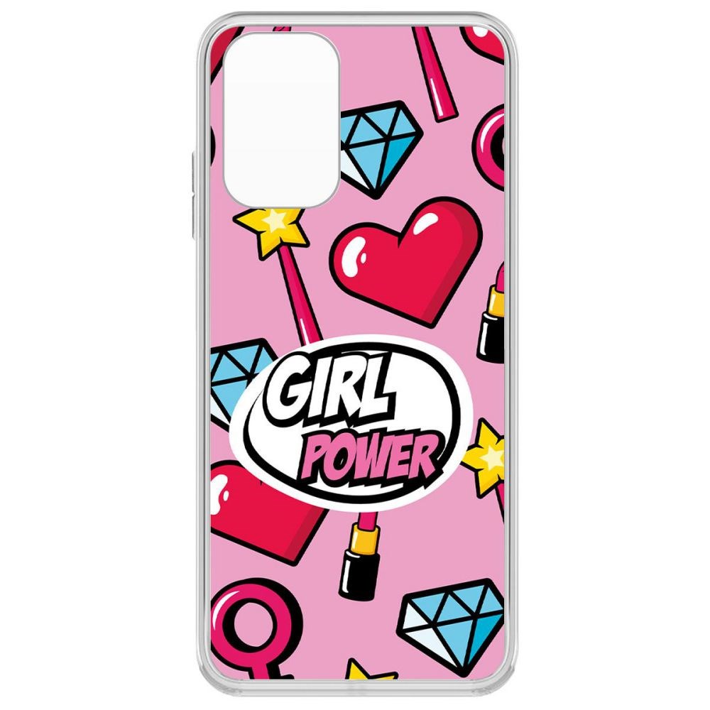 

Чехол Girl Power для Poco M5s, Прозрачный
