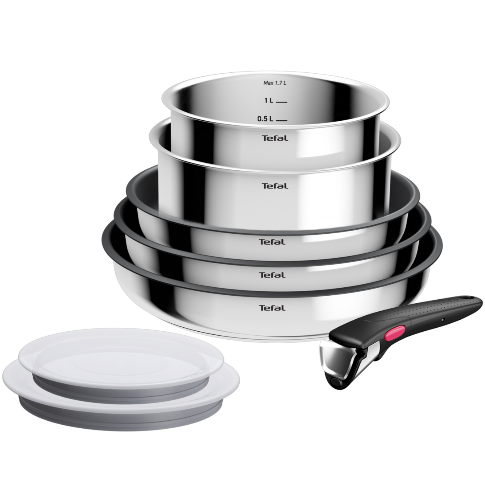 

Набор посуды Tefal Ingenio Cook Eat L881S804, Серебристый, L881S804