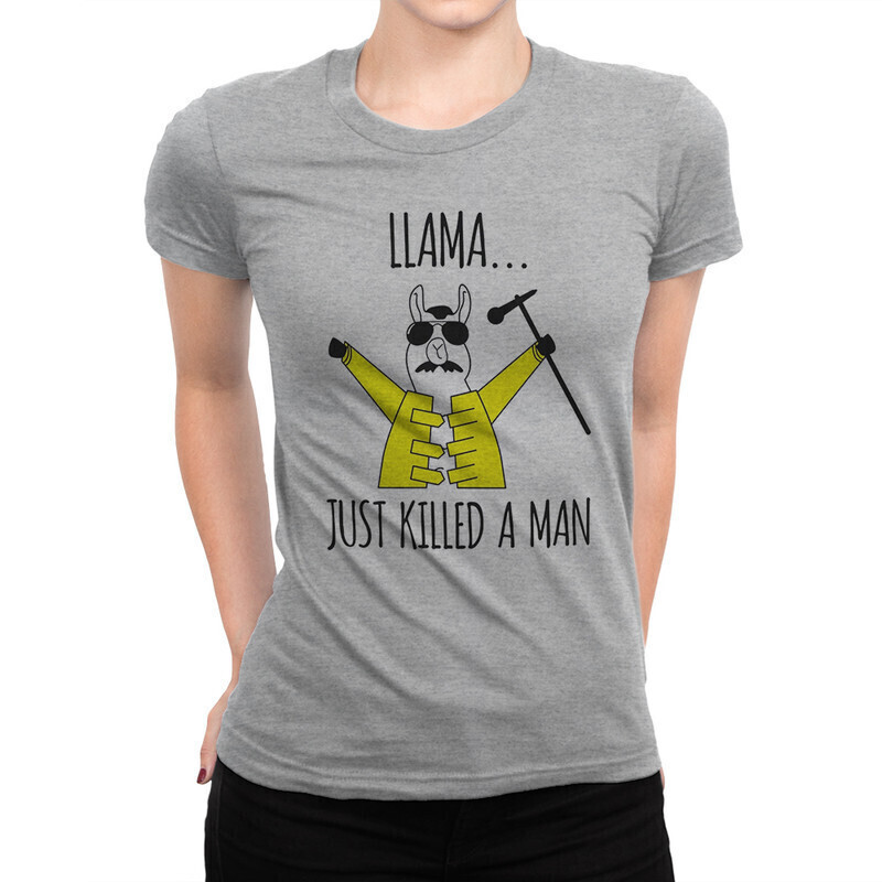 

Футболка женская Dream Shirts Фредди Меркьюри 10002511 серая XS, Фредди Меркьюри 10002511