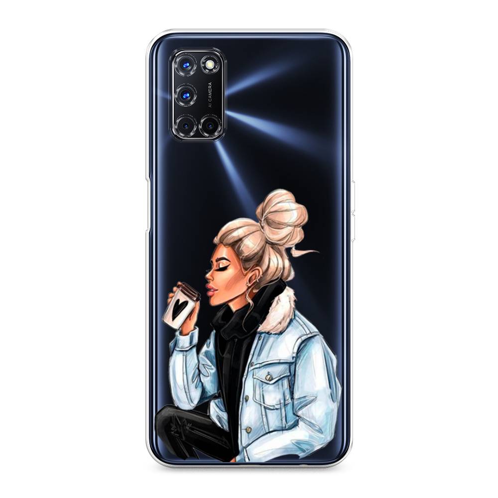 

Чехол Awog на Oppo A52 "Cute girl", Разноцветный, 253150-7