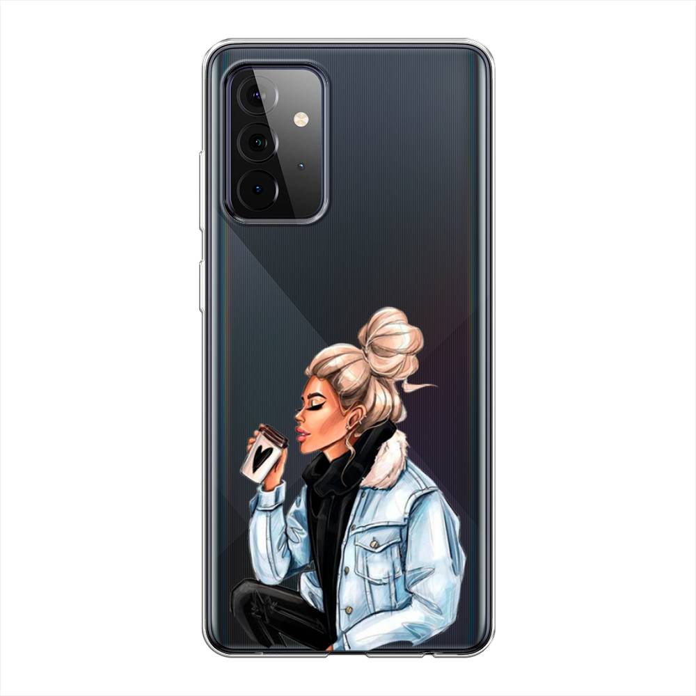 

Чехол Awog на Samsung Galaxy A72 / Самсунг A72 "Cute girl", Разноцветный, 2101950-7