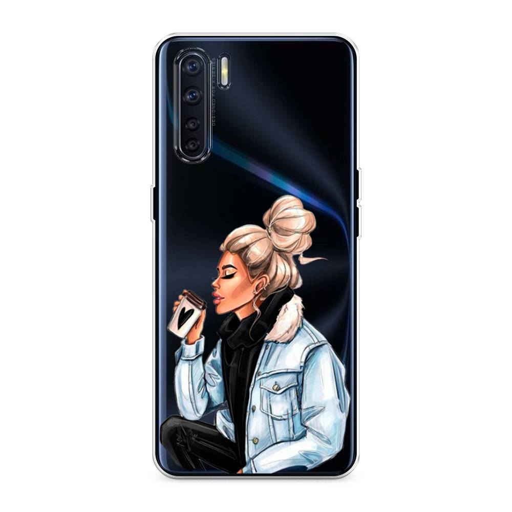 

Чехол Awog на Oppo A91 "Cute girl", Разноцветный, 254250-7