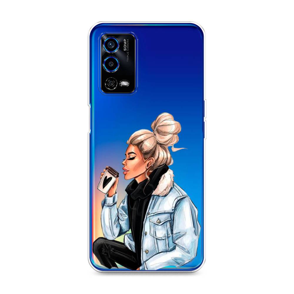 

Чехол Awog на Oppo A55 4G "Cute girl", Разноцветный, 259150-7