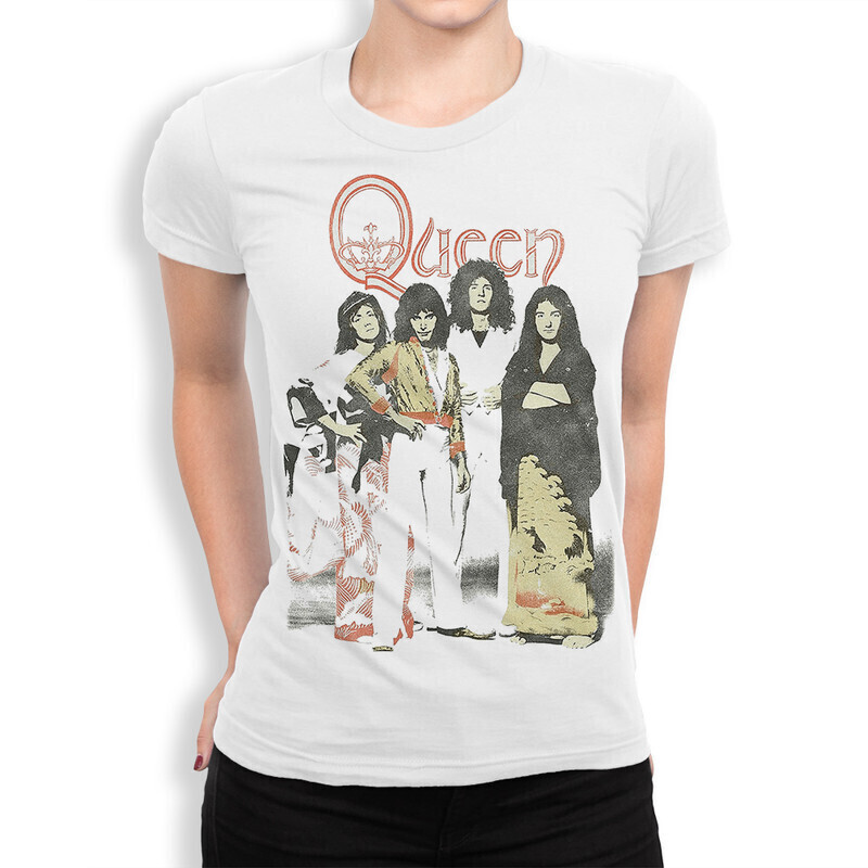 

Футболка женская Dream Shirts Queen 10002551 белая XS, Queen 10002551