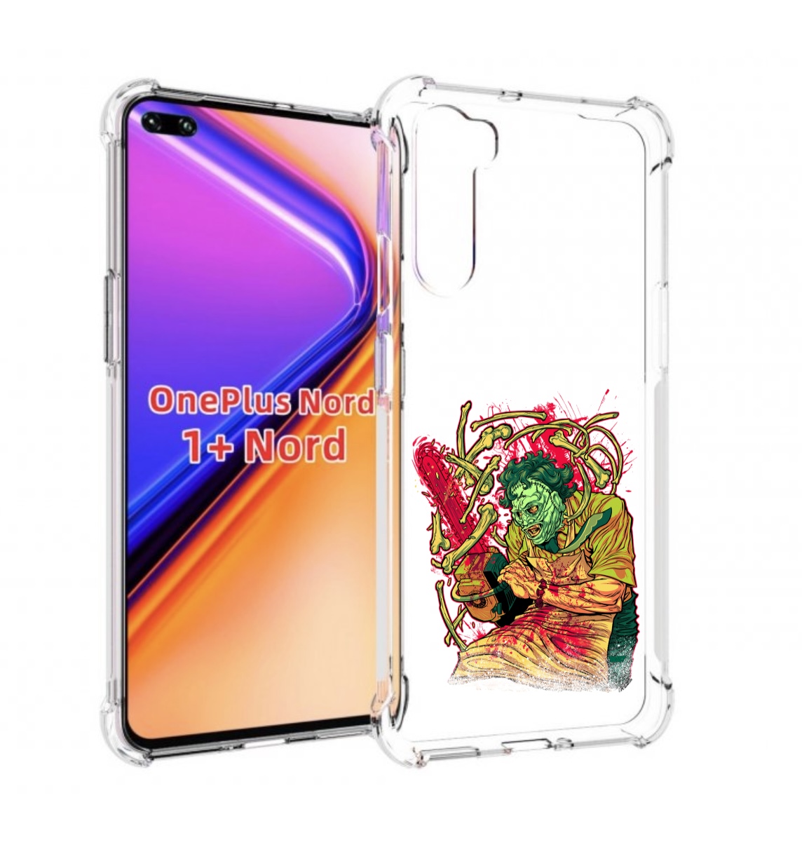 

Чехол MyPads яркий мясник для OnePlus Nord / 1+ Nord (1ая версия), Прозрачный, Tocco