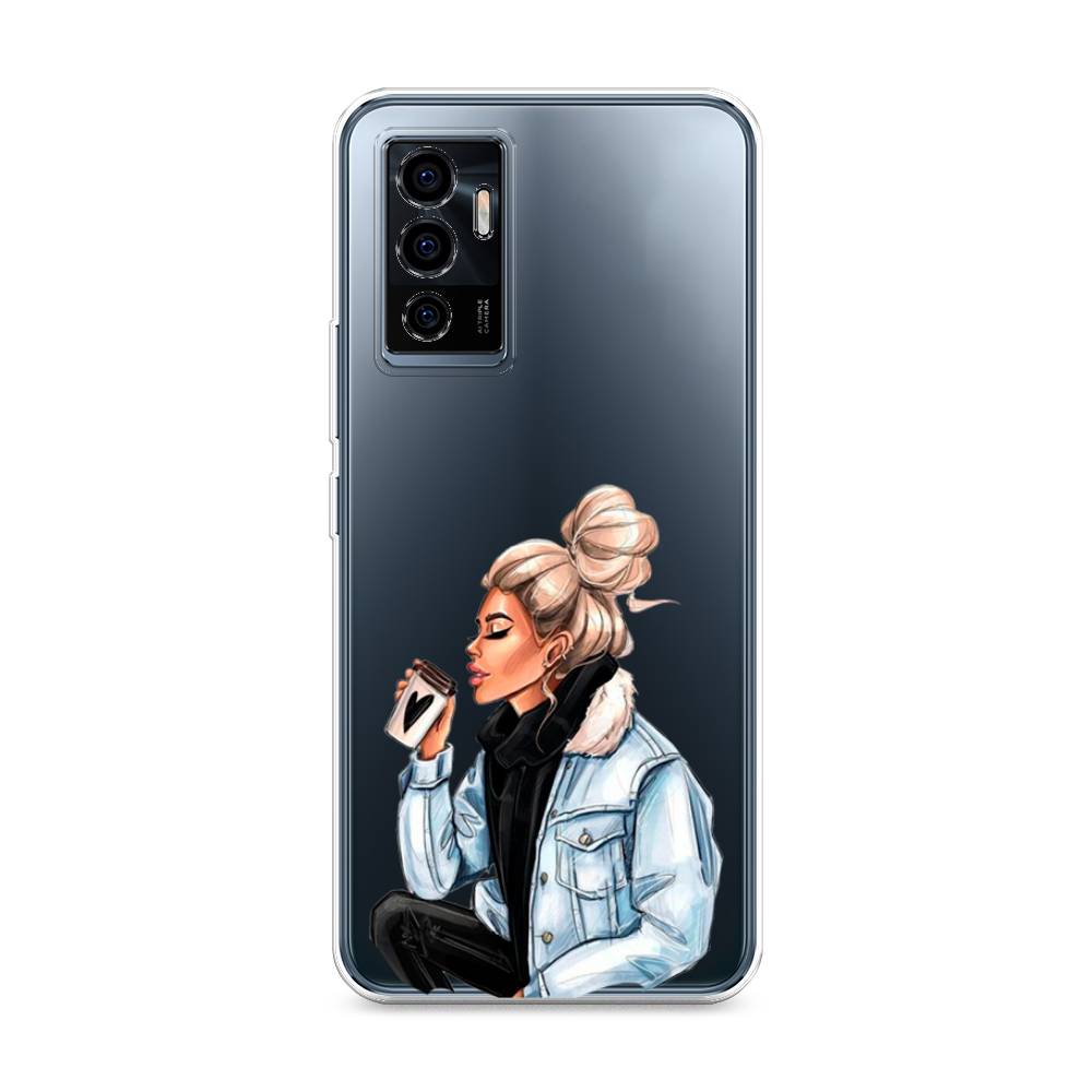

Чехол Awog на Vivo V23e "Cute girl", Разноцветный, 265950-7