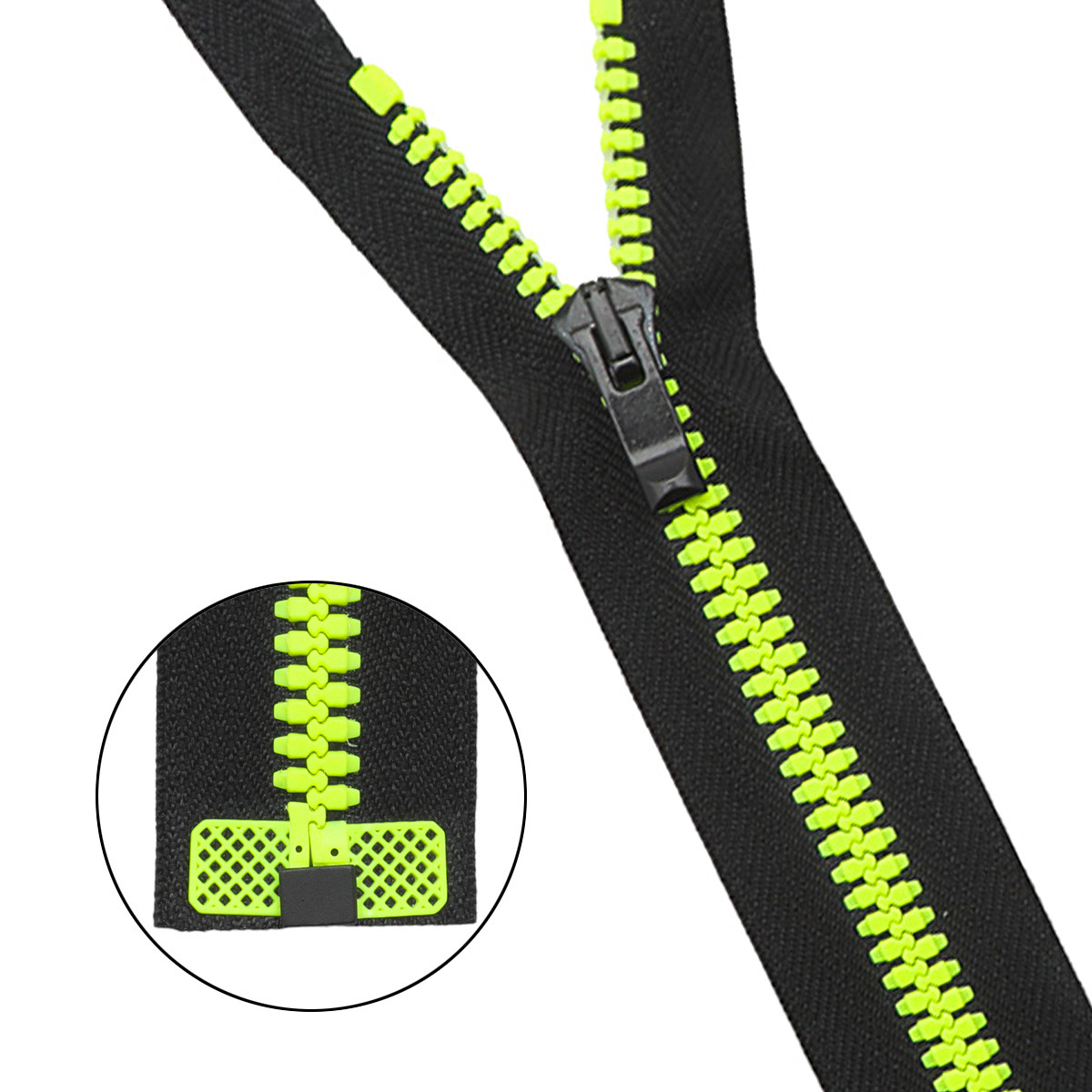 

Молния трактор Тип 10 (6мм) 1 замок 80см NEON Arta-F (077 черный, 098 люминесцентный), 5шт, 11480