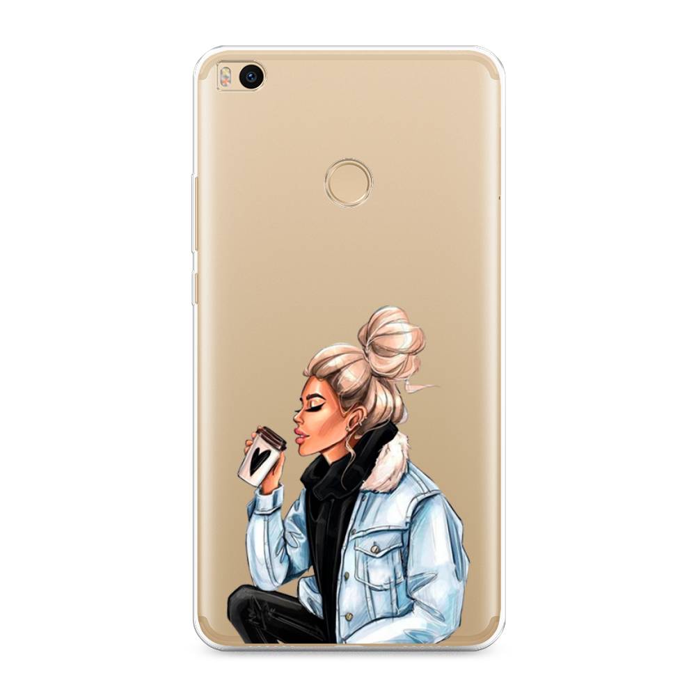 

Чехол Awog на Xiaomi Mi Max 2 "Cute girl", Разноцветный, 32150-7