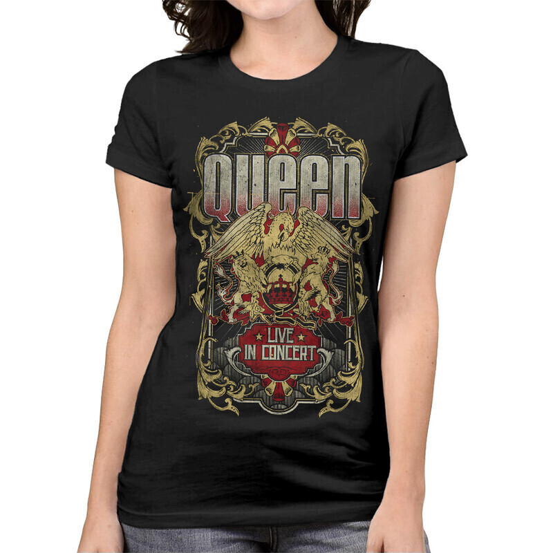 

Футболка женская Dream Shirts Queen 10002691 черная 2XL, Queen 10002691