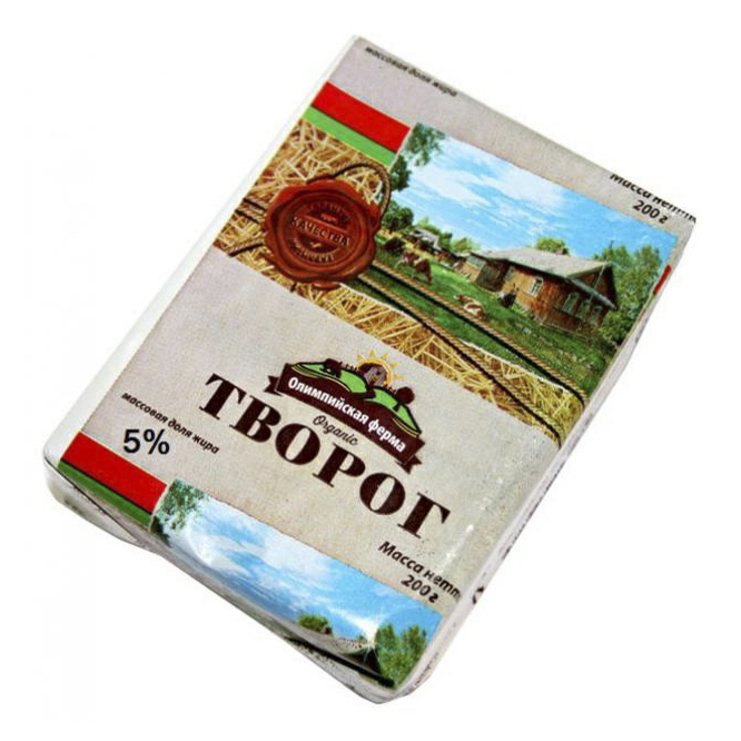 

Творог Олимпийская ферма 5% 250 г