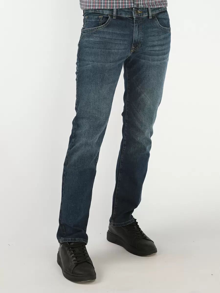 Джинсы мужские A passion play 222TM(GP-0007)-0101 синие 36