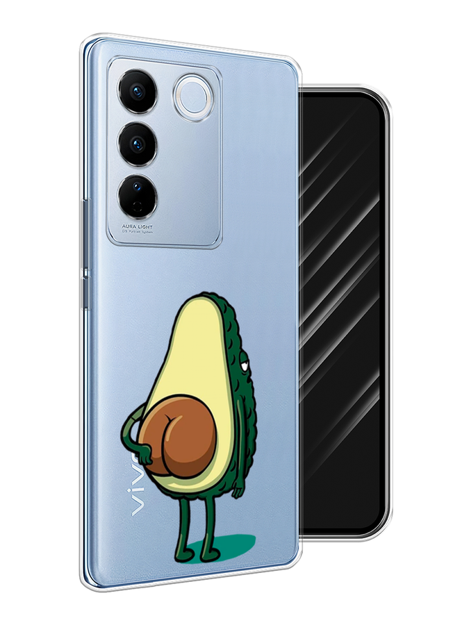 

Чехол Awog на Vivo V27/V27 Pro "Попа авокадо", Зеленый;коричневый, 268450-10