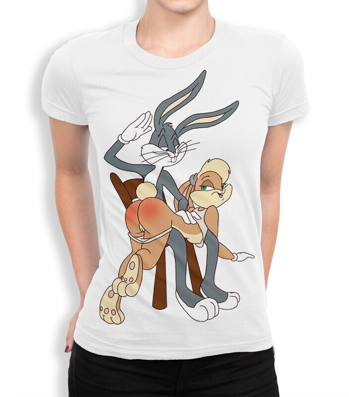 

Футболка женская Dream Shirts Багз и Лола 10002731 белая L, Багз и Лола 10002731