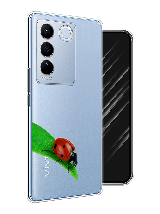 

Чехол Awog на Vivo V27/V27 Pro "На счастье", Белый;красный;зеленый, 268450-1